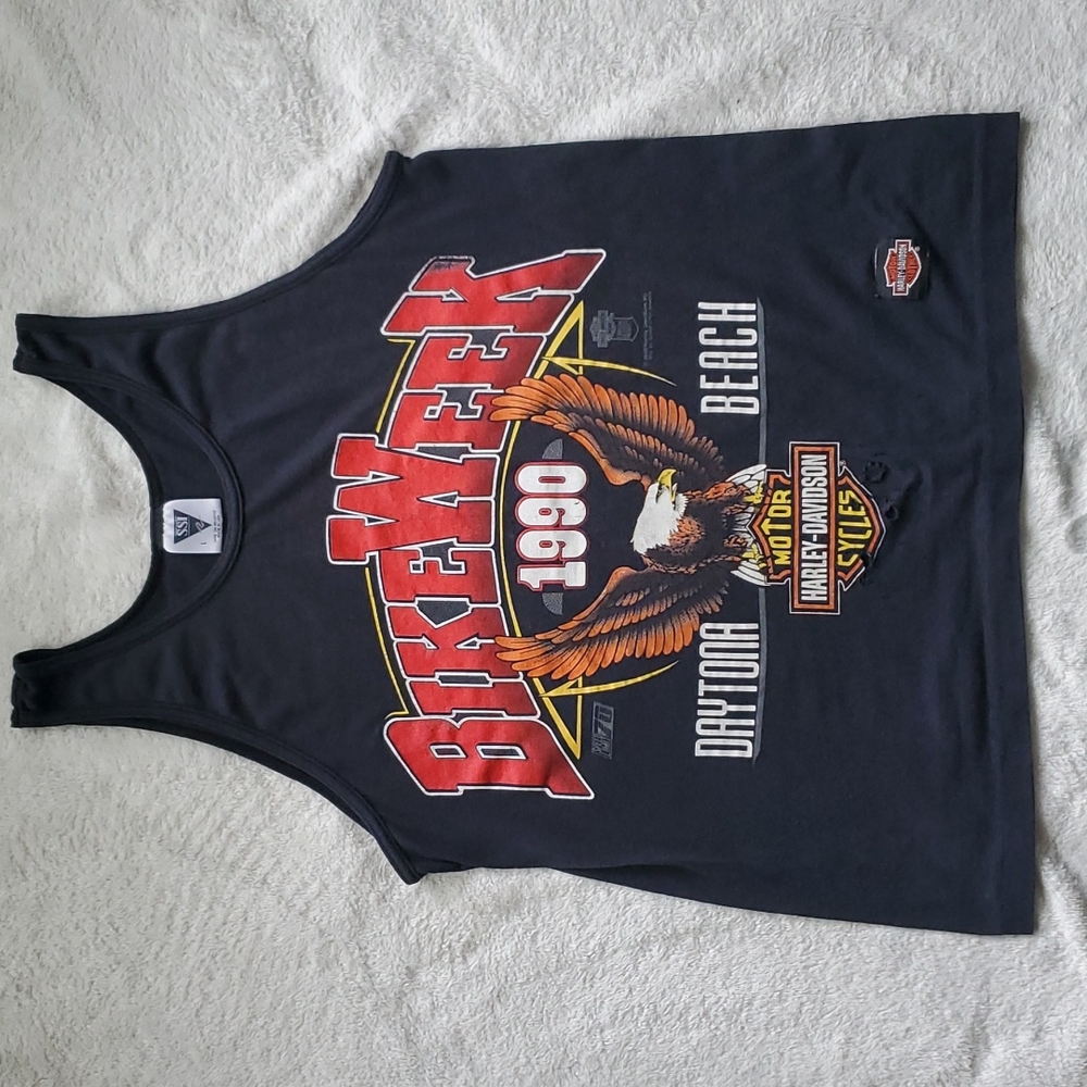 Vintage Harley Davidson Tank